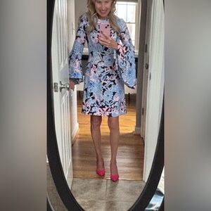 Lilly Pulitzer kayla stretch dress, bright navy amore please